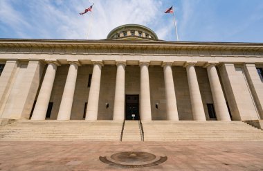 Cephe Ohio Columbus, Ohio şehir merkezinde inşa sermaye