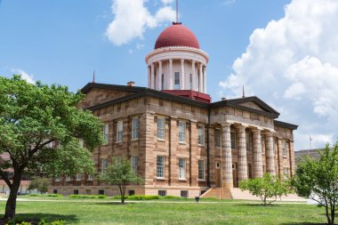 Old Illinois Capital Building located in Springfield, Illinois clipart