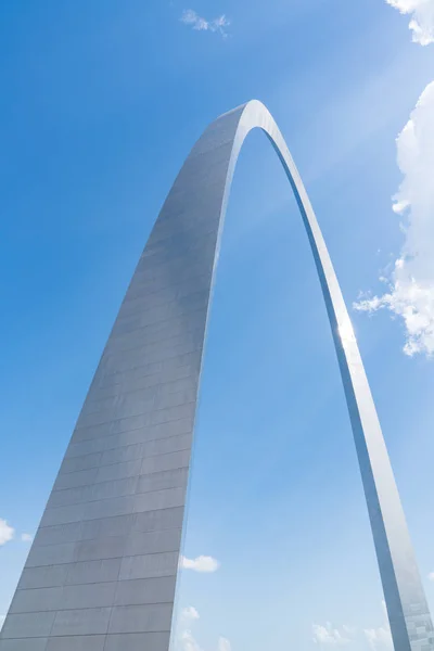 Gateway Arch Louis Missouri Proti Modré Obloze — Stock fotografie
