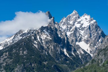 Grand Teton Milli Parkı, Wyoming Teton dağ doruklarına