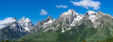 Grand Teton Milli Parkı, Wyoming Teton dağ doruklarına