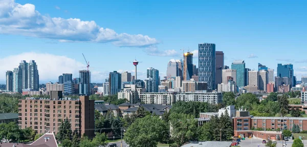 Calgary Canada Juillet 2018 Skyline Ville Calgary Alberta Canada — Photo