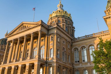 Des Moines, Iowa Iowa State Capitol binasının cephe