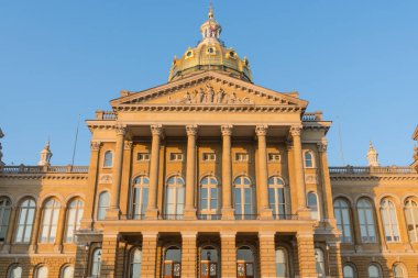 Des Moines, Iowa Iowa State Capitol binasının cephe