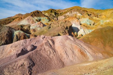 Sanatçılar paleti Ölüm Vadisi Milli Parkı, California