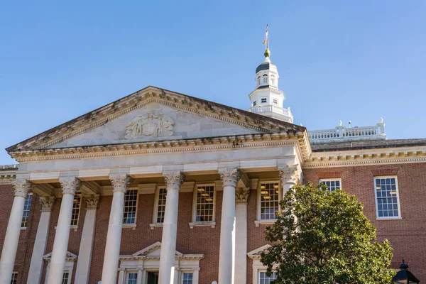 Maryland State Capital Building Annapolis Maryland — Stock Photo, Image