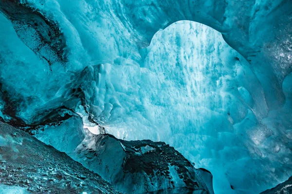 Iceland Ice Cave — Stock Photo, Image