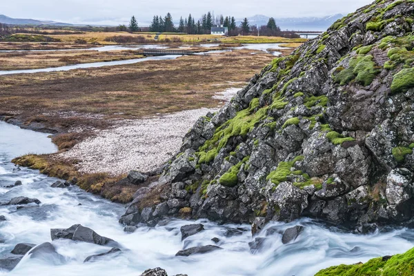 Thingvellir Milli Parkı, İzlanda — Stok fotoğraf