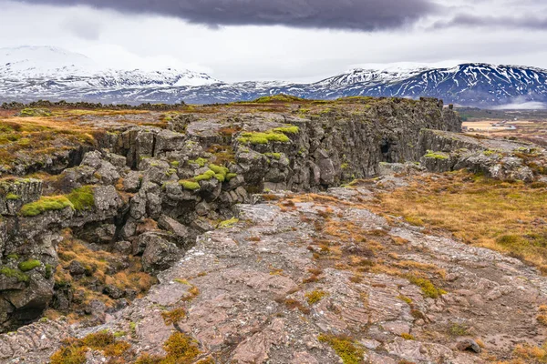 Thingvellir národní park, Island — Stock fotografie