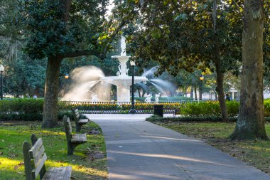 Forsyth Parkı, Savannah çeşme