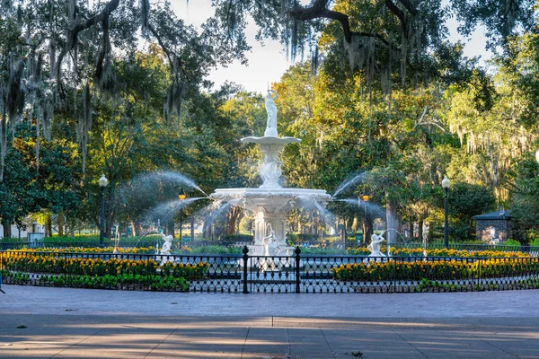 Forsyth Parkı, Savannah çeşme