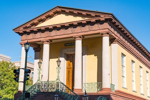 Edificio histórico del mercado de Charleston City — Foto de Stock
