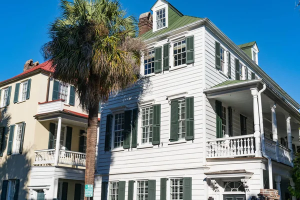 Historic Homes in Charleston, SC — Stock Photo, Image