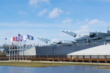 Uss North Carolina Zırhlısı Silahları
