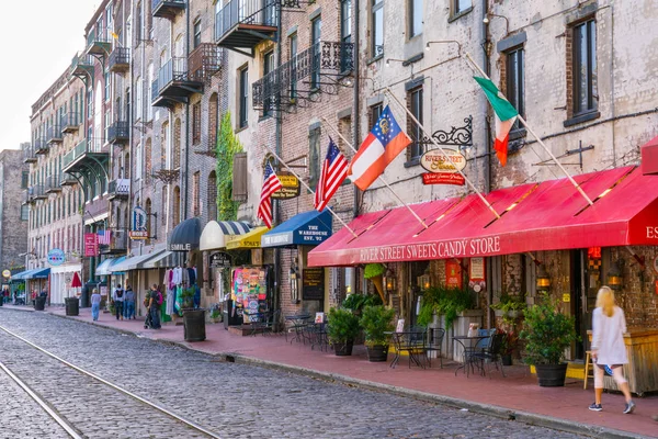 Oude stad van Savannah, Georgia — Stockfoto