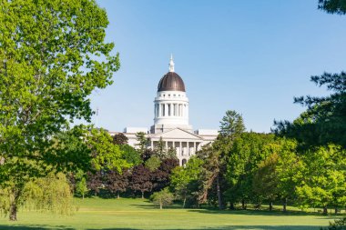 Maine Capitol binasının dış kısmı
