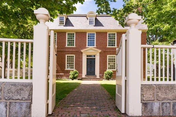 Historic Derby House in Salem, Massachusetts — Stock Photo, Image