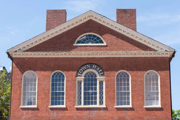 Histórico Salem, Massachusetts Ayuntamiento — Foto de Stock