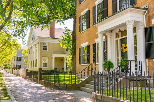 Historic Homes in Salem, Massachusetts — Stock Photo, Image