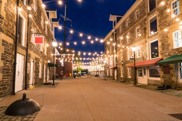 Historic Warehouses Along the Halifax Waterfront — Stock Photo, Image