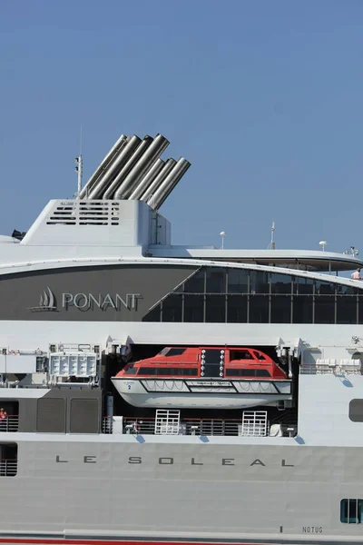 Velsen Nederländerna Maj 2018 Soleal Ägs Och Drivs Compagnie Ponant — Stockfoto