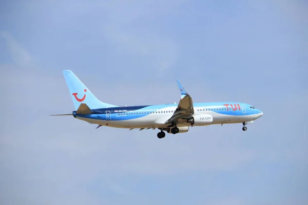 Amsterdam Nizozemsko Červenec 21St 2016 Bxb Tfb Tui Airlines Nizozemsko — Stock fotografie