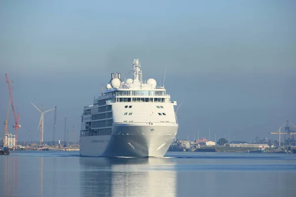 Velsen Nizozemsko 18Th Červen 2017 Silver Whisper Silversea Zájezdy Severní — Stock fotografie