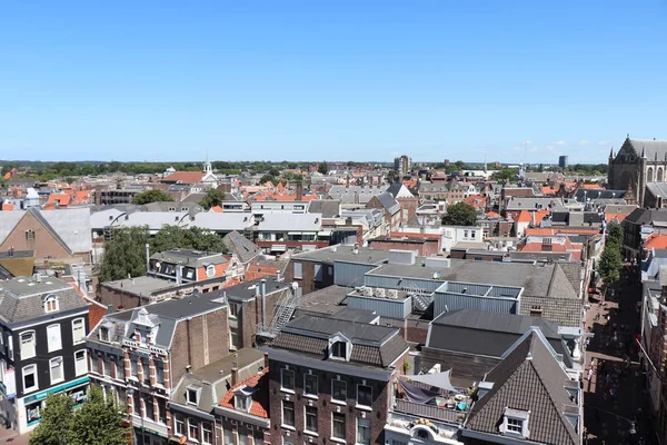 Haarlem Países Baixos Julho 2018 Panorama Cidade Haarlem — Fotografia de Stock