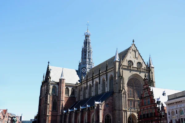 Haarlem Holanda Julho 2018 Igreja São Bavo Uma Igreja Protestante — Fotografia de Stock