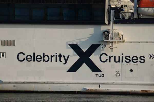 Ijmuiden Holanda Julho 2018 Celebrity Eclipse Operado Pela Celebrity Cruises — Fotografia de Stock