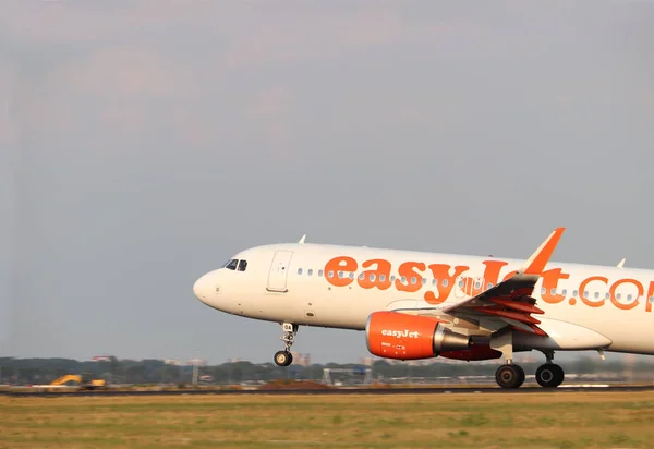 Amsterdã Países Baixos Julho 2018 Ick Easyjet Europe Airbus A320 — Fotografia de Stock