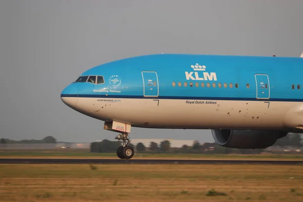 Амстердам Нідерланди 2018 Липня Bqd Klm Королівської Голландської Авіакомпаній Боїнг — стокове фото