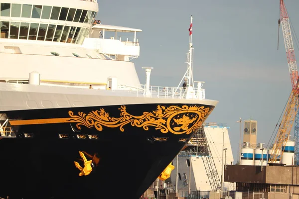 Ijmuiden Netherlands July 30Th 2018 Disney Magic Leaving North Sea — Stock Photo, Image