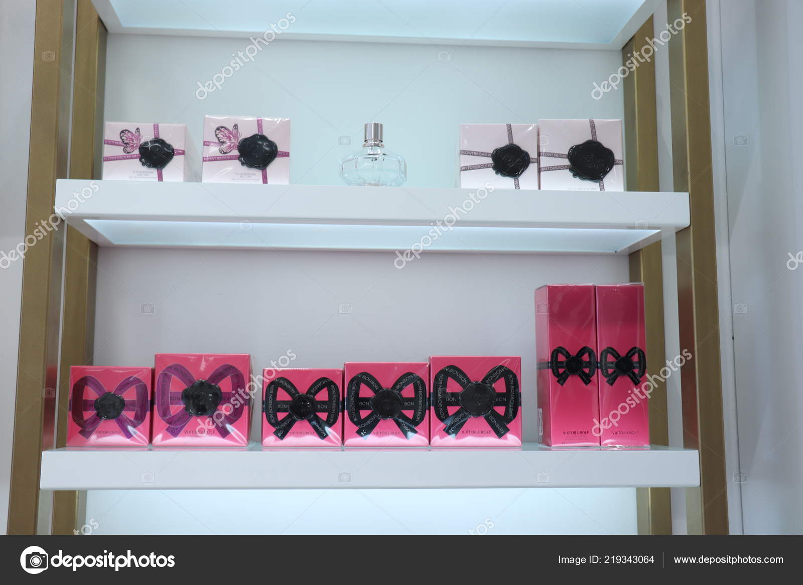 Haarlem Netherlands October 6th 18 Viktor Rolf Fragrances Display Luxurious Stock Editorial Photo C Portosabbia