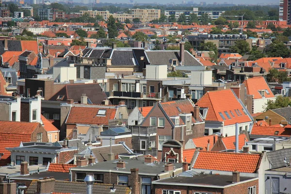 Haarlem Die Niederlande August 2015 Stadtübersicht Haarlem — Stockfoto