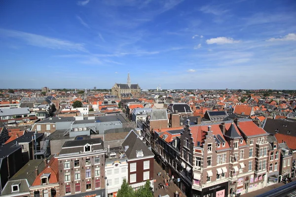 Haarlem Países Baixos Agosto 2015 Panorama Cidade Haarlem — Fotografia de Stock
