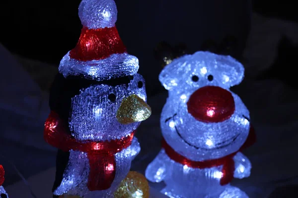 Aalsmeer Holanda Novembro 2018 Iluminação Natal Várias Formas Uma Loja — Fotografia de Stock