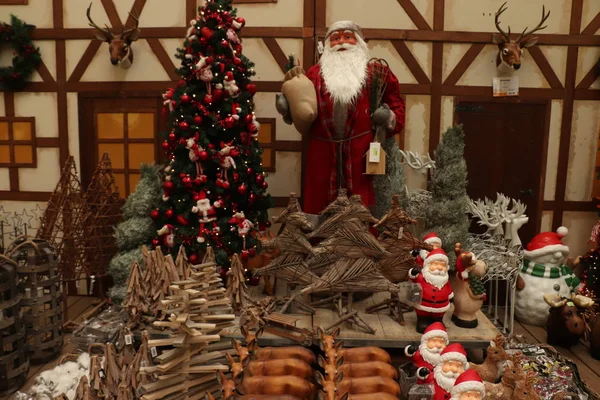 Aalsmeer Países Bajos Noviembre 2018 Decoraciones Navideñas Una Tienda Decoración — Foto de Stock