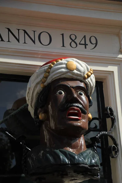 Haarlem Netherlands August 6Th 2015 Pharmacist Gaper Sign Drugstore Facade — Stock Photo, Image