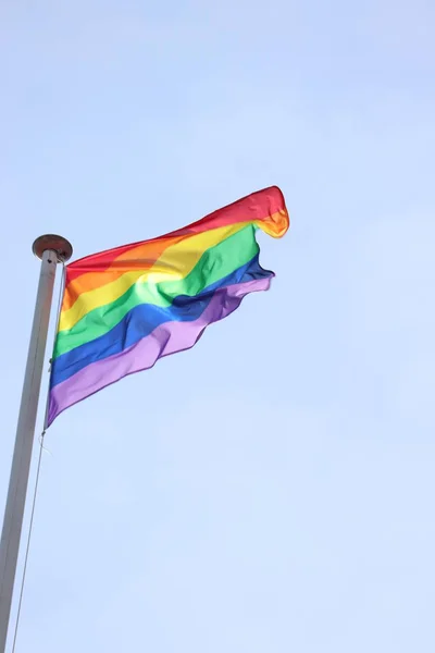 Gay orgullo arco iris bandera —  Fotos de Stock