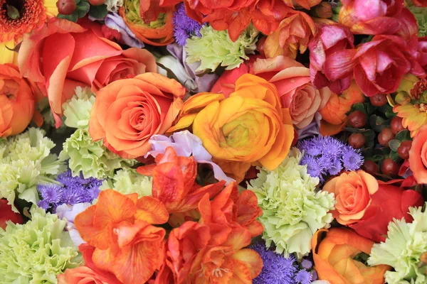 Flores de boda coloridas — Foto de Stock