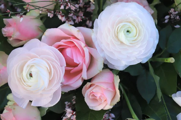 Rosa bröllop blommor — Stockfoto