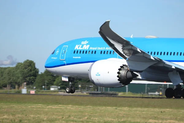 Amsterdam Holandia-24 maja, 2019: pH-Bhd KLM Royal Dutch Airlines Boeing 787-9 Dreamliner — Zdjęcie stockowe