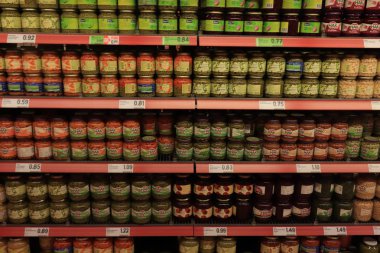Heemstede, Hollanda - 26 Mayıs 2019: konserve