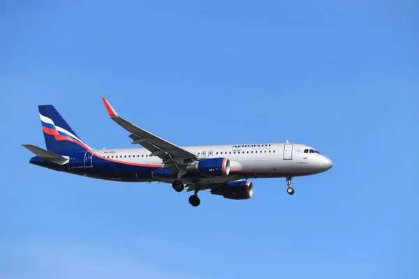 Amsterdam, the Netherlands - May 30th 2019: VQ-BSG Aeroflot - Russian Airlines Airbus A320 — Stock Photo, Image