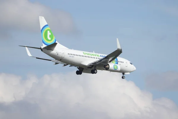 Amsterdam, Paesi Bassi - 30 maggio 2019: PH-XRY Transavia Boeing 737-700 — Foto Stock