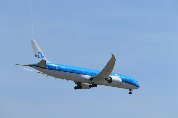 Amsterdam, Países Bajos - 1 de junio de 2019: PH-BHO KLM Royal Dutch Airlines Boeing 787-9 Dreamliner — Foto de Stock
