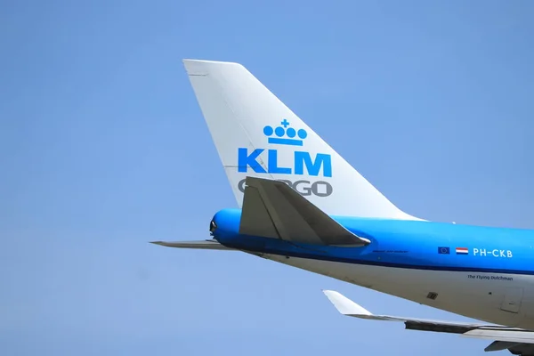 Amsterdam, Holandia-czerwiec, 1st 2019: pH-CKB KLM Royal Dutch Airlines Boeing 747 — Zdjęcie stockowe