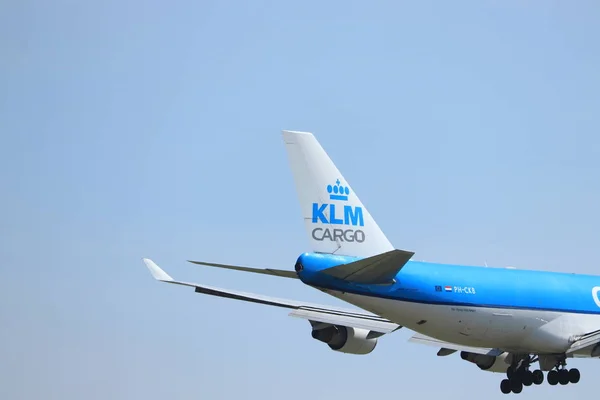 Amsterdam, Nederländerna-juni, 1 2019: pH-CKB KLM Royal Dutch Airlines Boeing 747 — Stockfoto