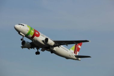 Amsterdam, Hollanda - 2 Haziran 2017: Cs-Tnn dokunun - hava Portekiz